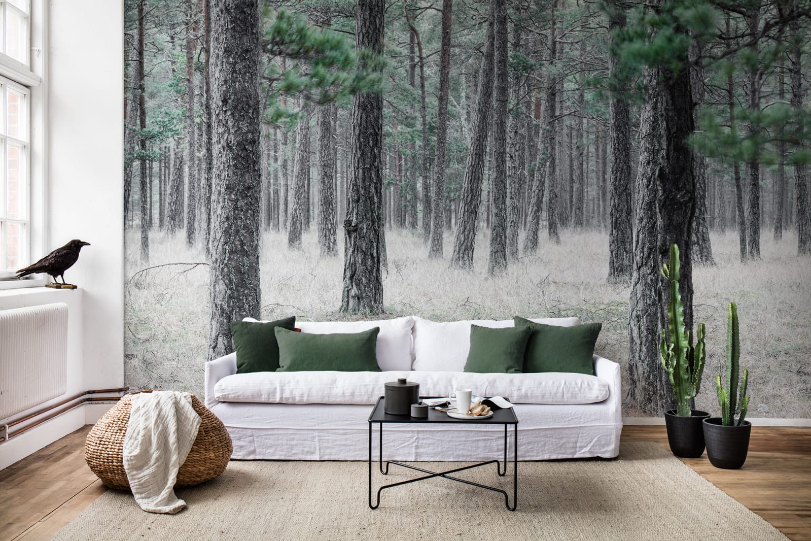 16454-foto-tapet-3d-pine-forest-personalizat-rebel-walls