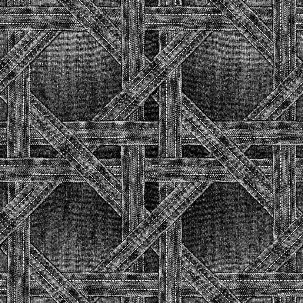 47064-fototapet-denim-trellis-negru-personalizat-rebel-walls