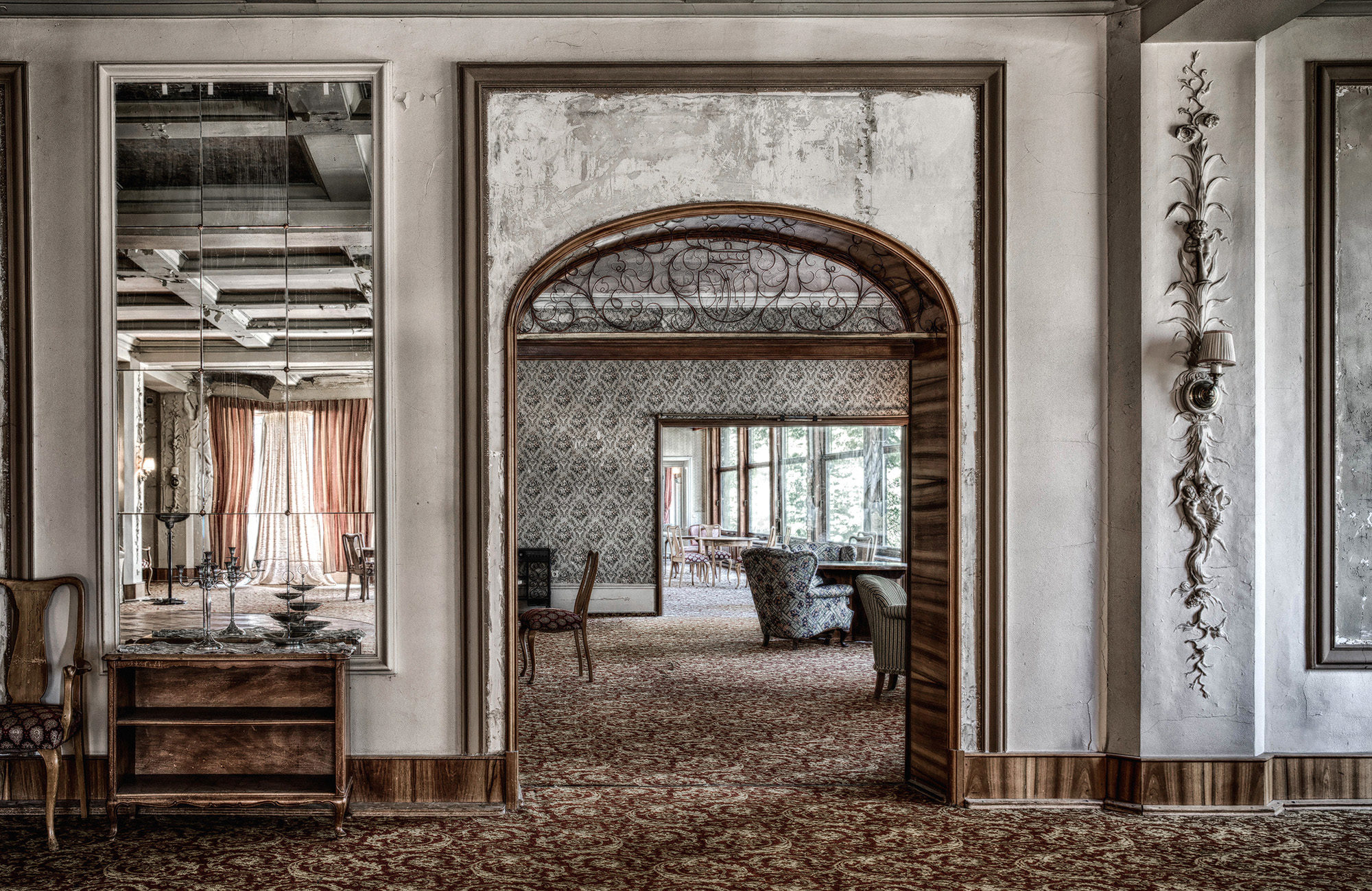 Altes dämonisches Grand Hotel