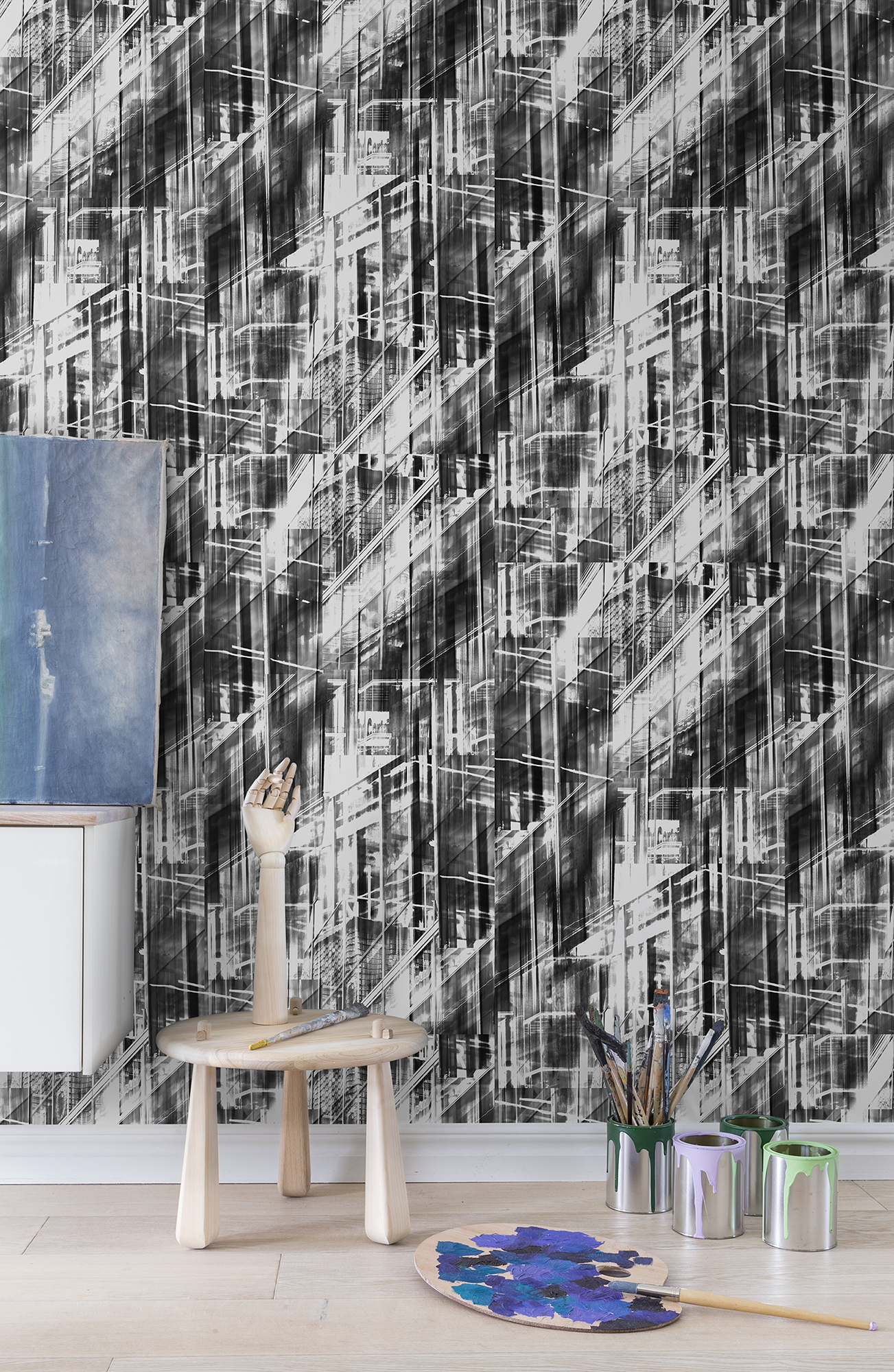 4892-fototapet-oratul-de-neon-alb-negru-personalizat-rebel-walls