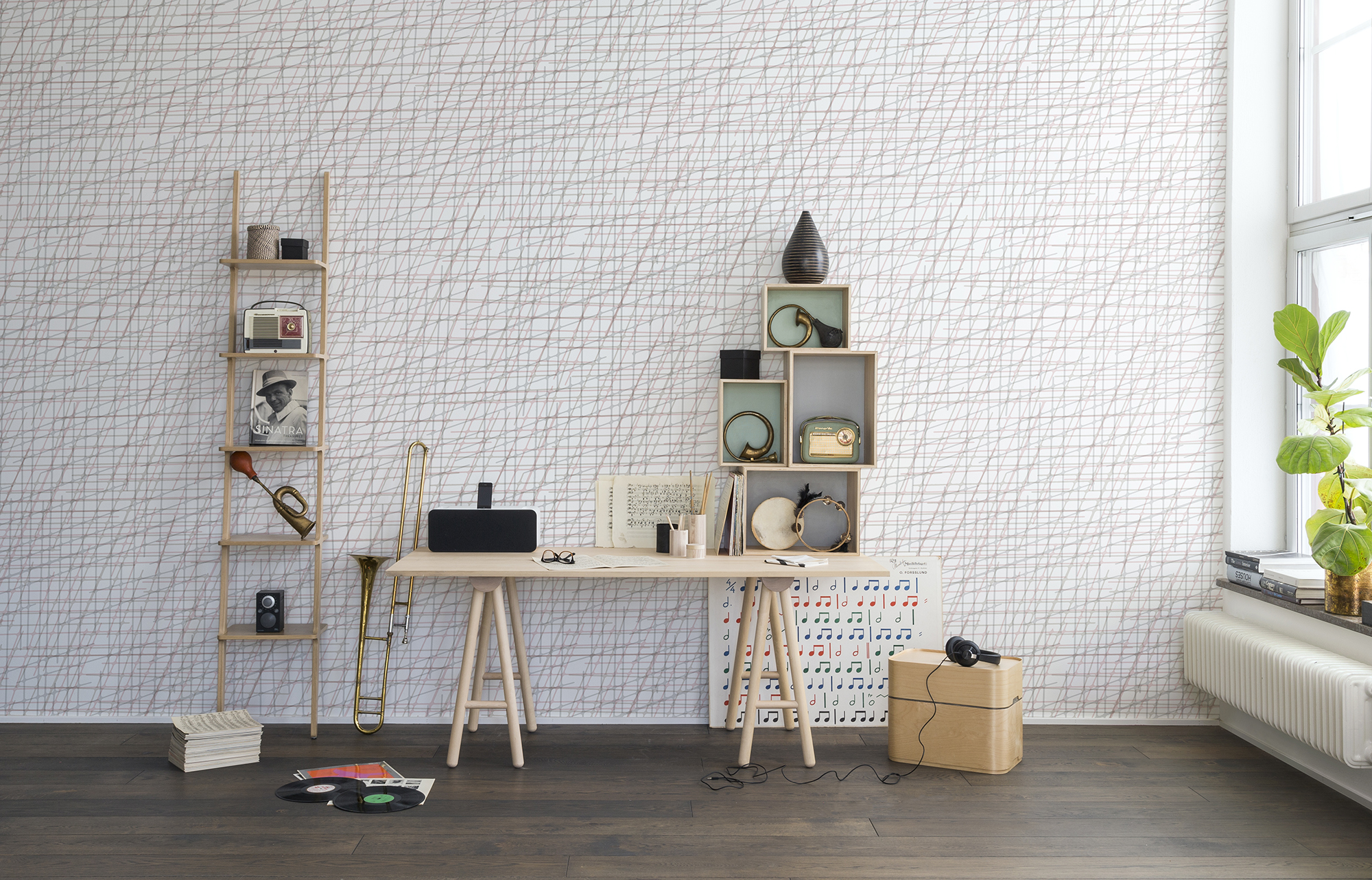 4975-fototapet-partituri-roz-personalizat-repetitiv-rebel-walls