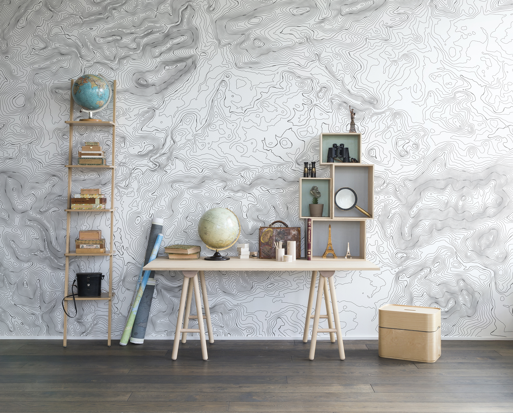 4984-fototapet-elevation-lines-white-personalizat-rebel-walls