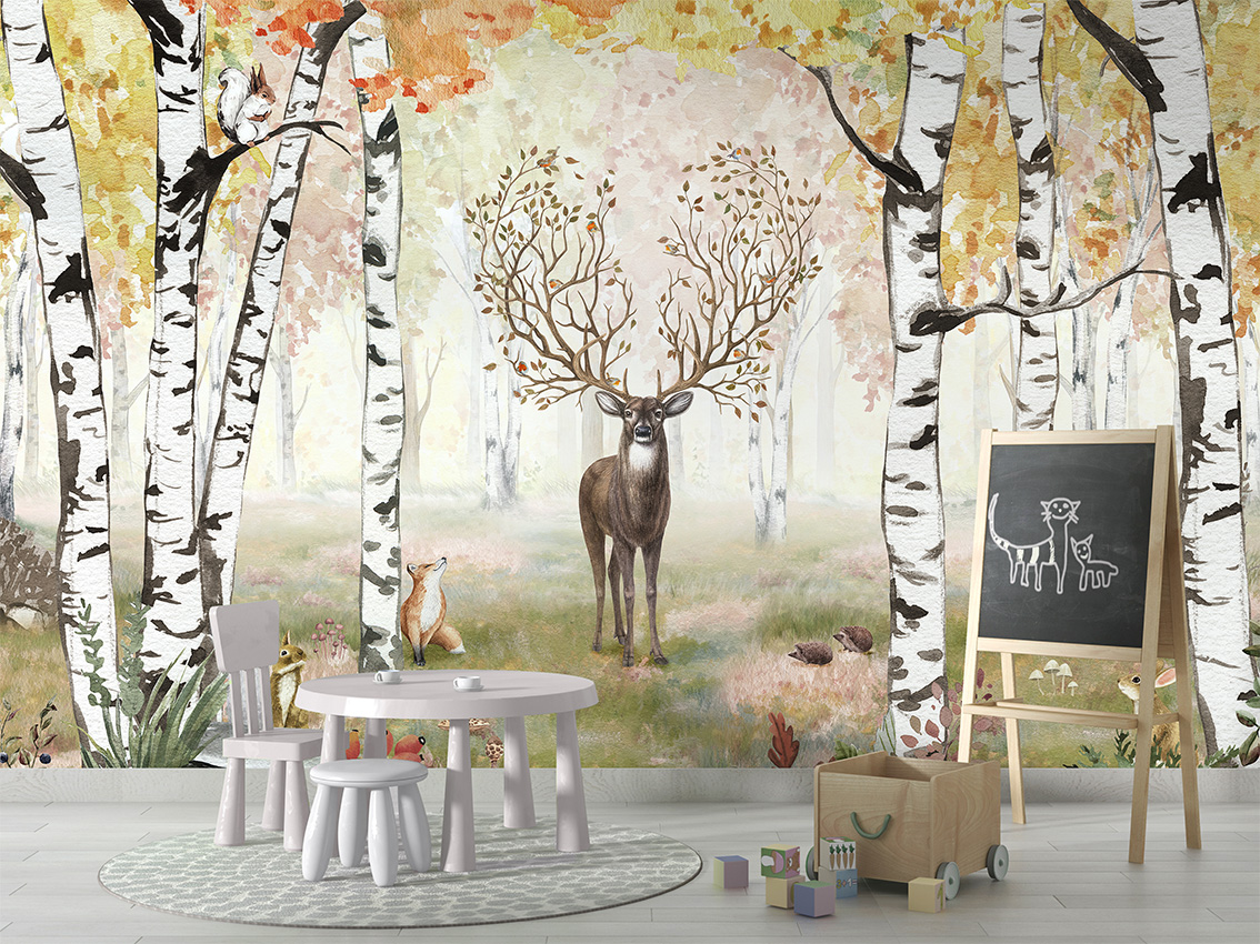 Amazing_Antlers_-_Autumn_-_Table_and_cabinet