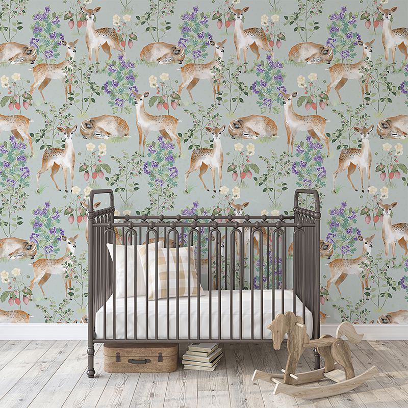 Ancas-Fawn-in-Green_context-1_tapet_vladila_1