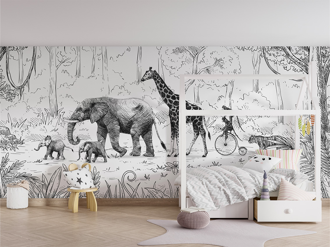 Animal_Parade_-_Black_-_House_bed