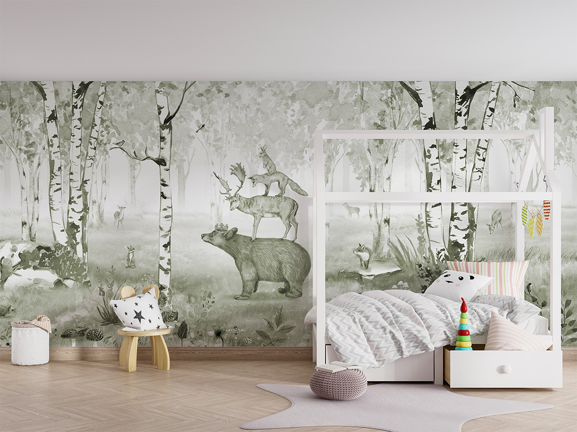 Bear_King_-_Green_-_House_bed