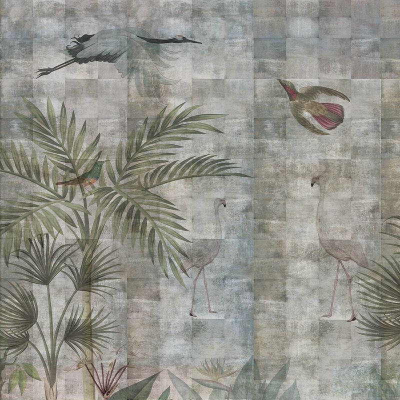 Birds-and-grunge_tapet_vladila_1