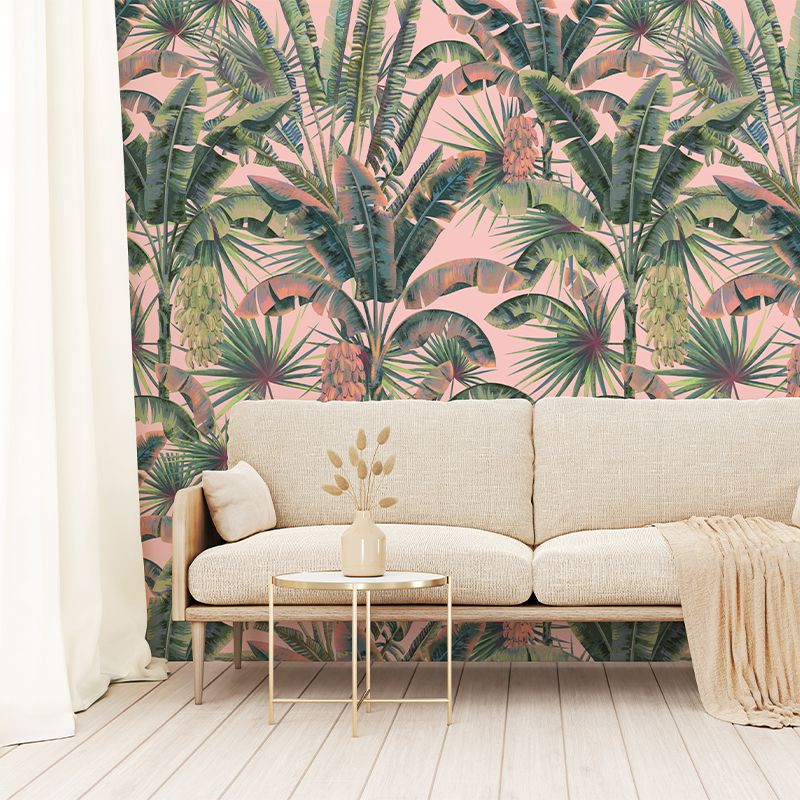 Blush-Groove-in-Coral_tapet_vladila_2