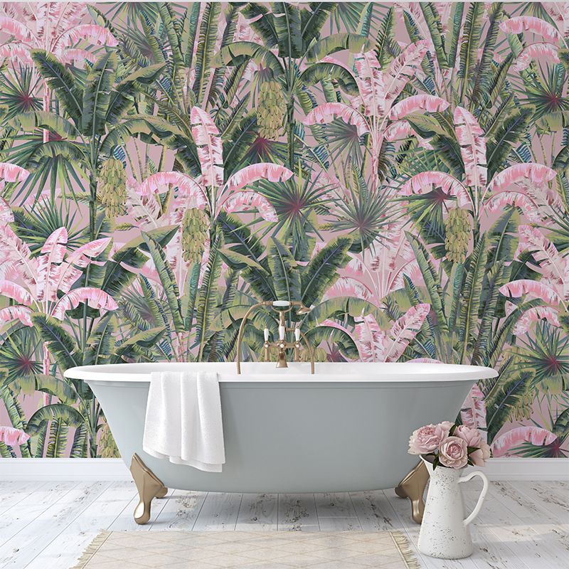 Blush-Groove-in-pink-jungle_tapet_vladila_4