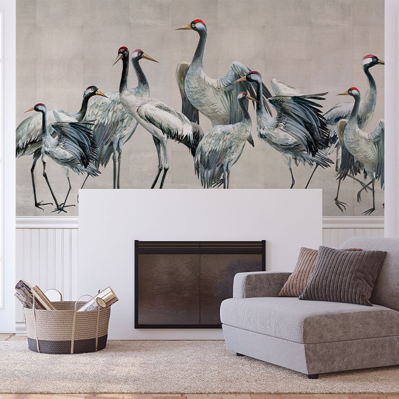 Dance-of-cranes_tapet_vladila_1