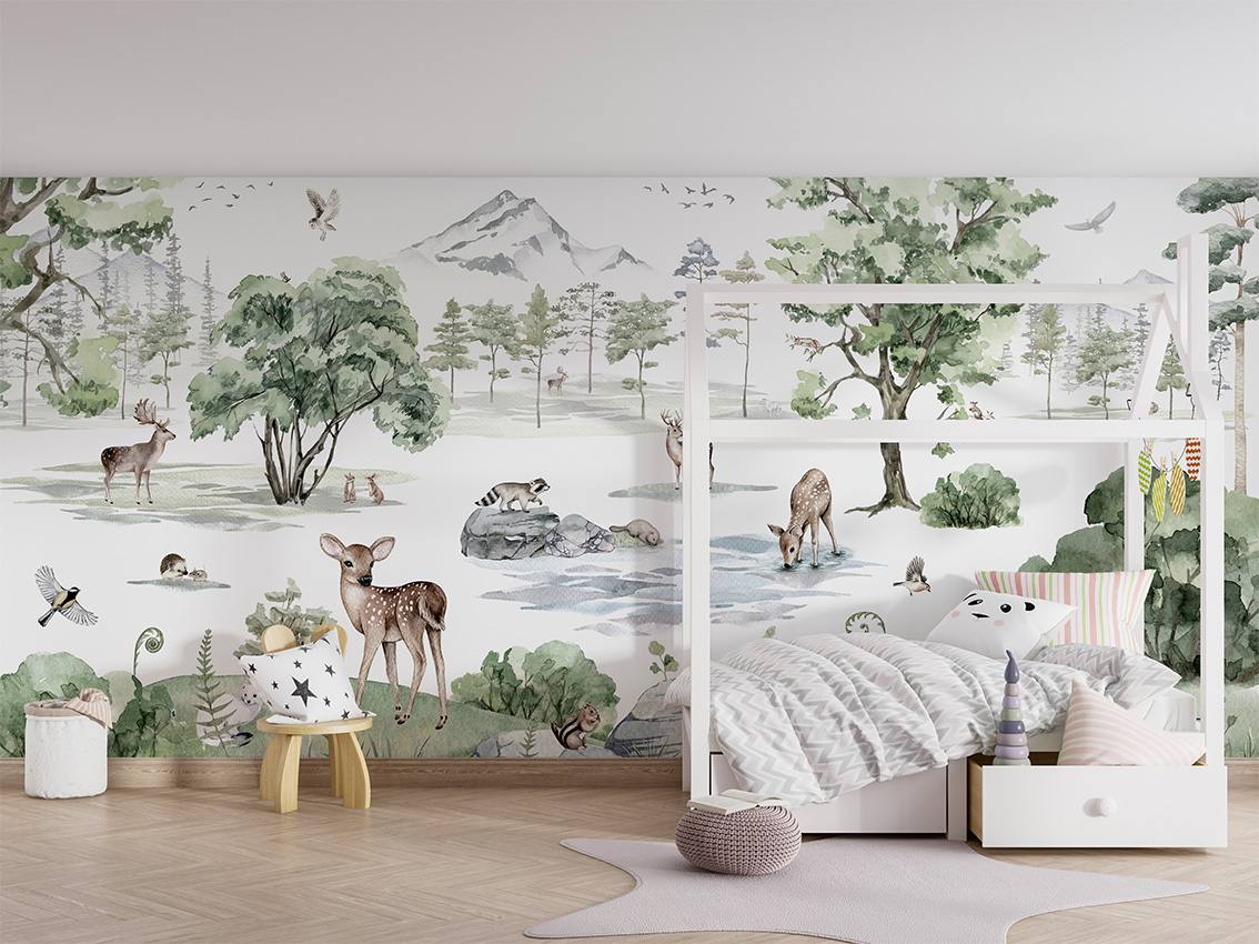 Deer_Forest_-_Winter_-_House_bed