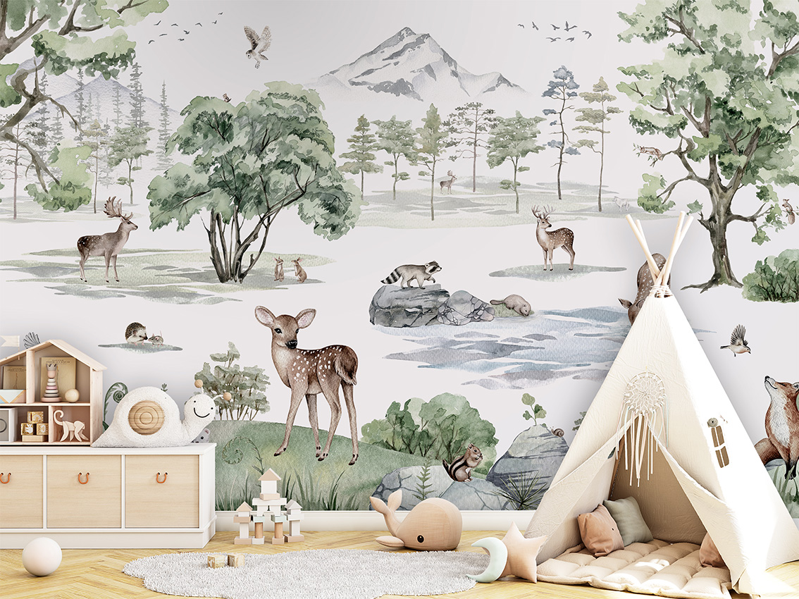 Deer_Forest_-_Winter_-_Tipi