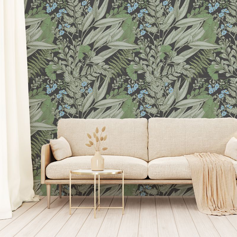 Green-Flowers_tapet_vladila_2