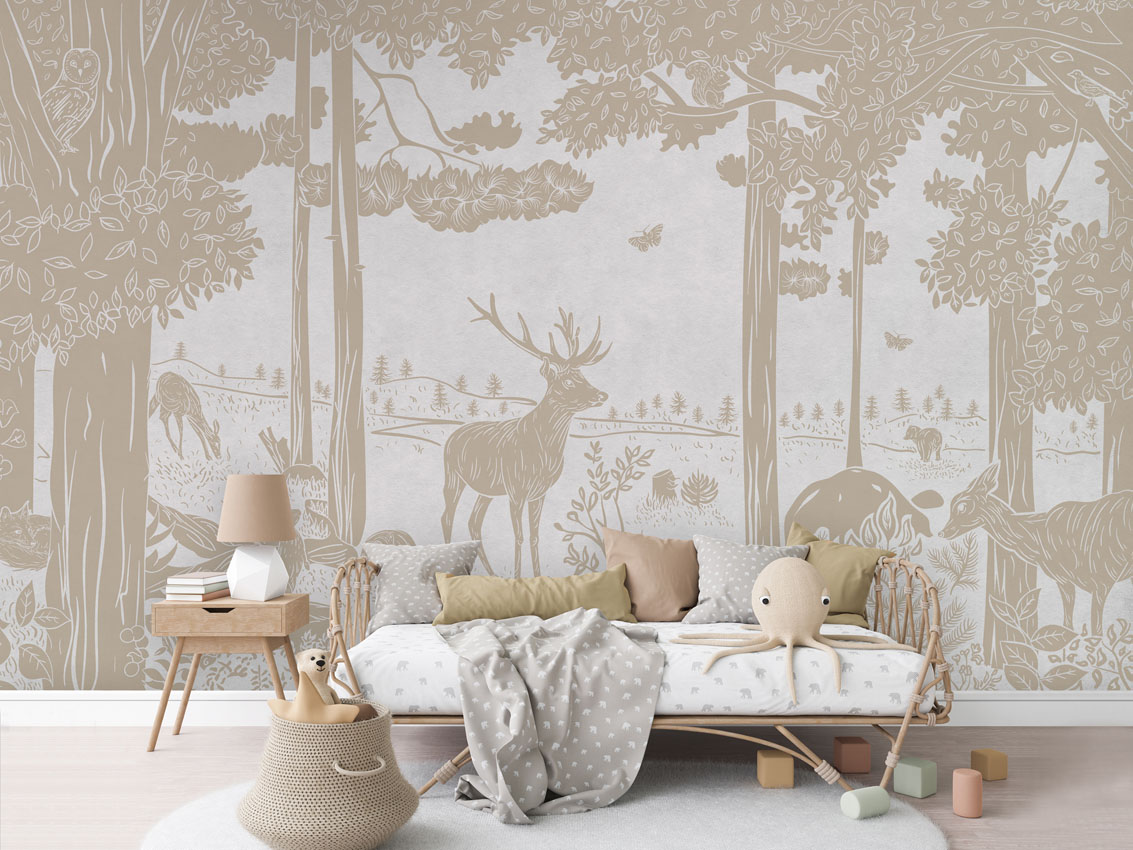 MONOCHROME_FOREST_WHITE_VINTAGE_-_Mural_-_Rotan_couch_-_Copy
