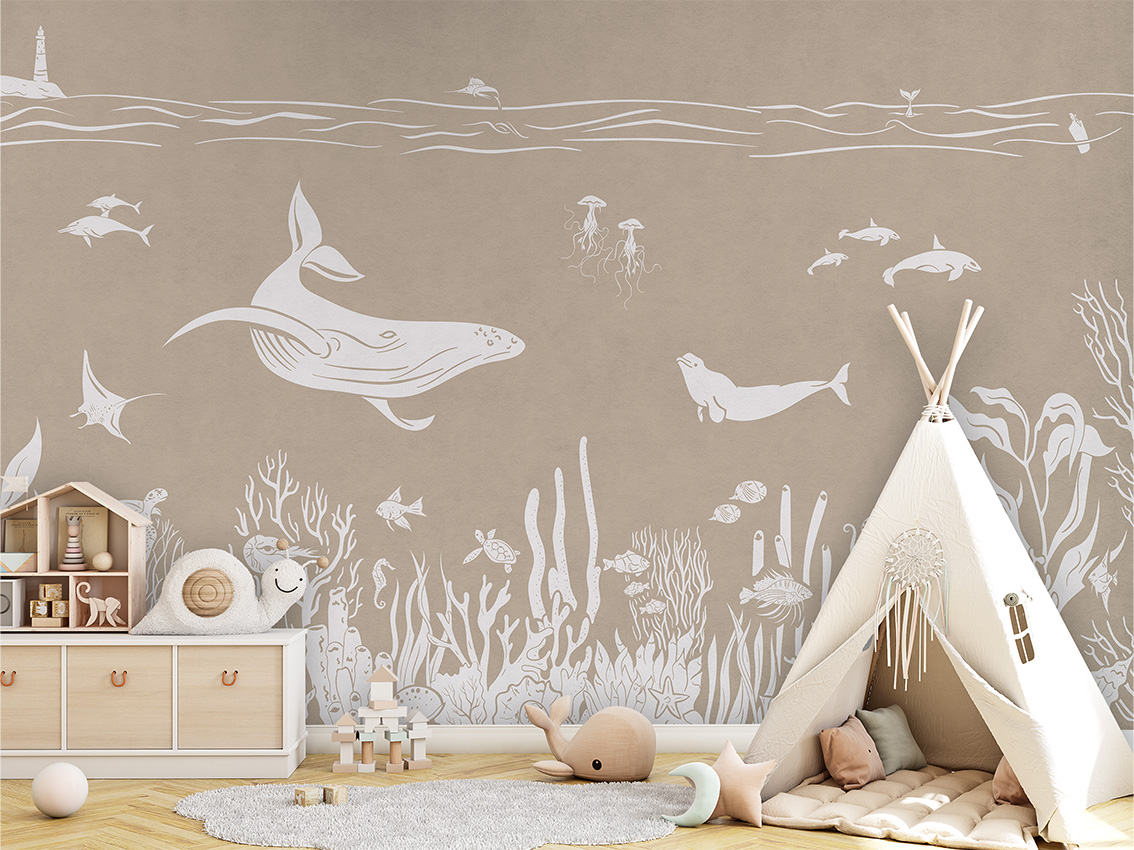 MONOCHROME_SEA_BROWN_-_Mural_-_Tipi