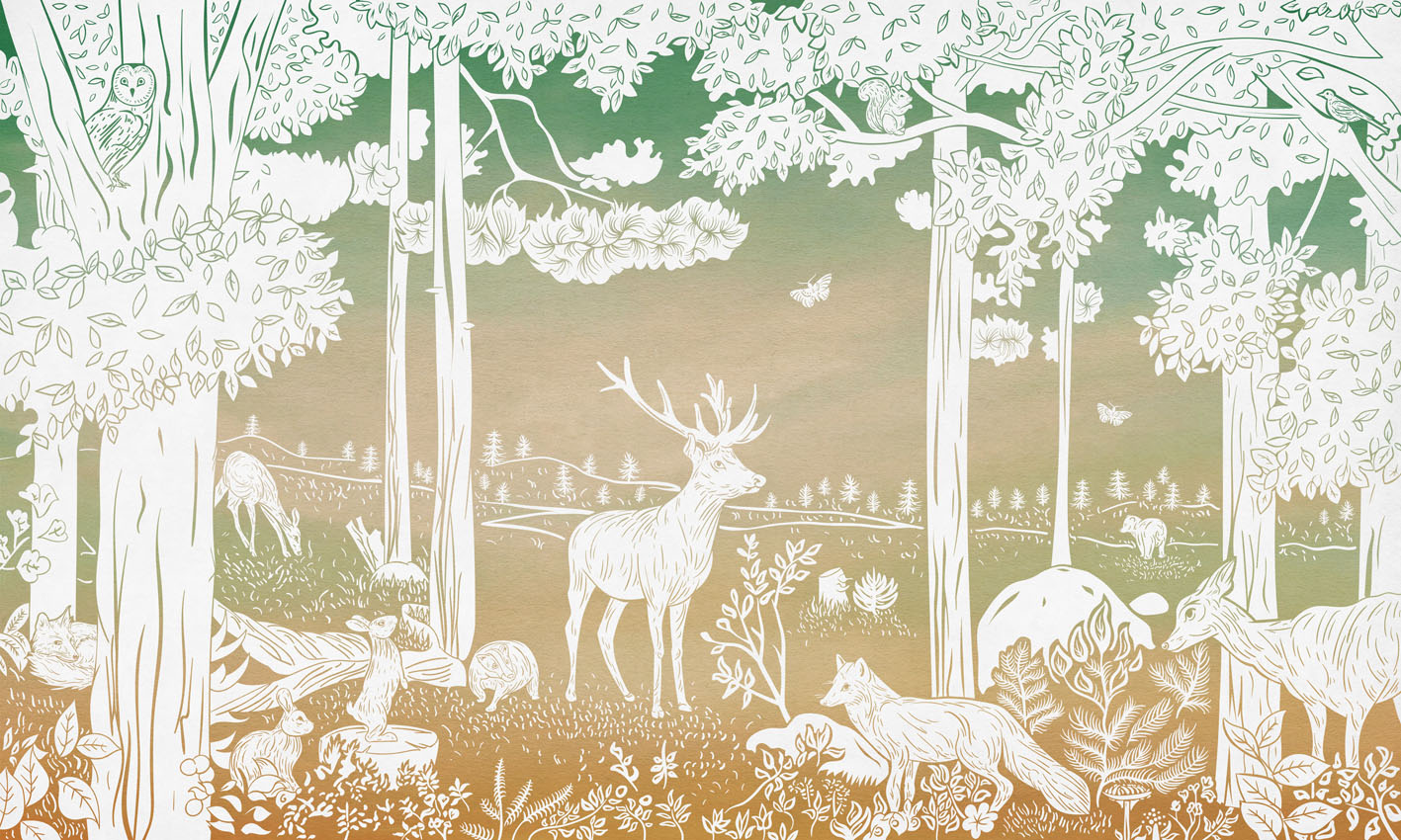 Monochrome_Forest_-_Green_Sky