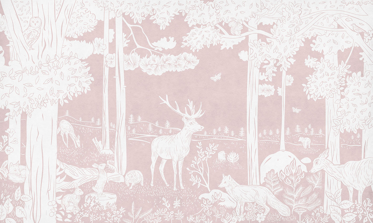 Monochrome_Forest_-_Pink