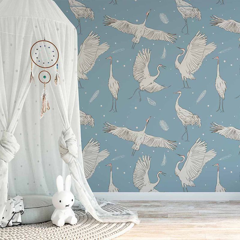 Pure-Feathers-3vladila-tapet-kids-wallpaper