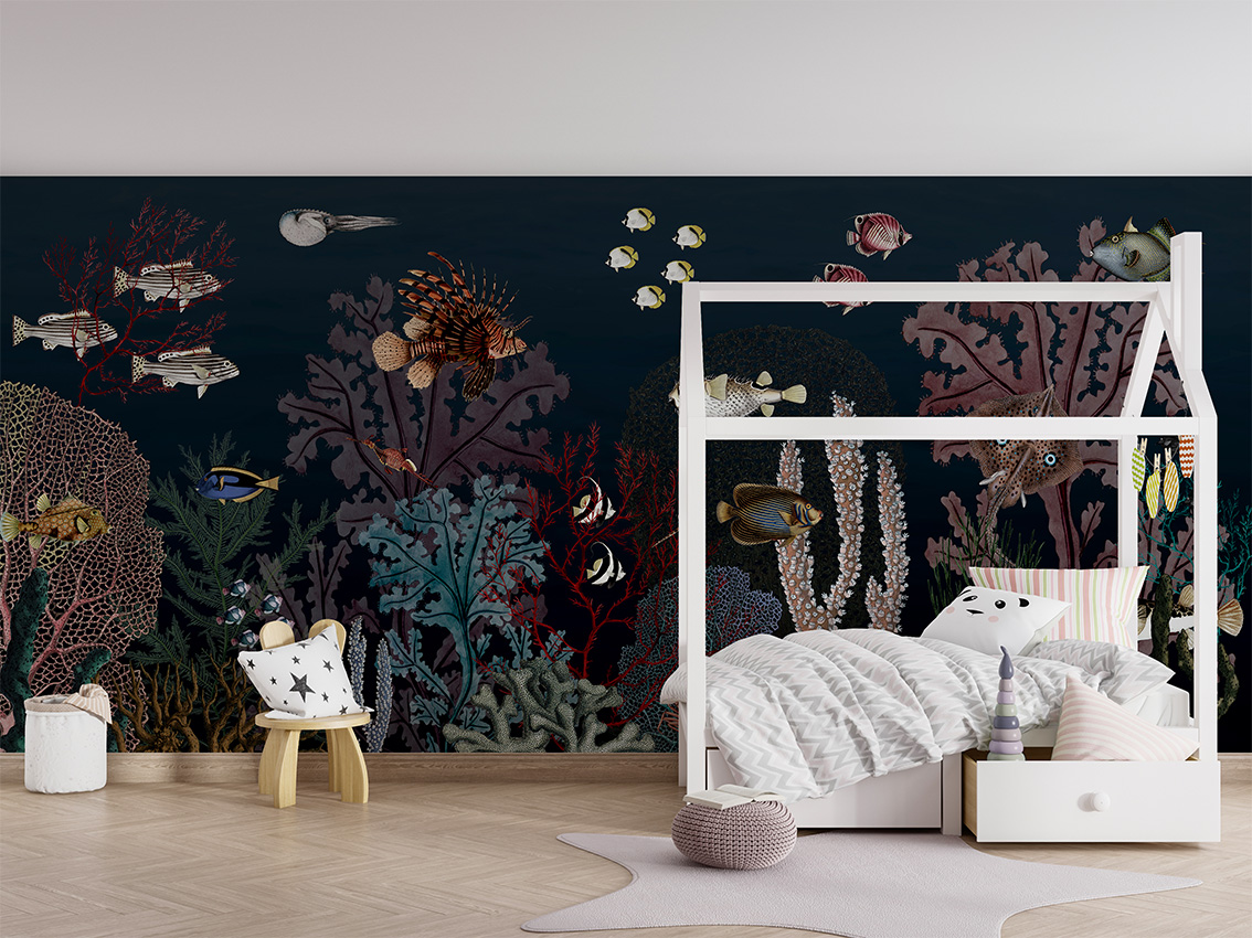 Roaring_Reef_-_Blue_-_House_bed