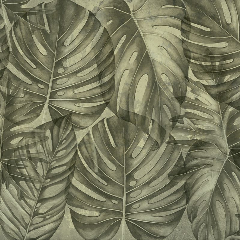 Sepia-philodendron_tapet_vladila_1