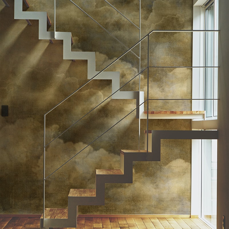 Tapet-Altos-Grunge-Yellow-tapet-living
