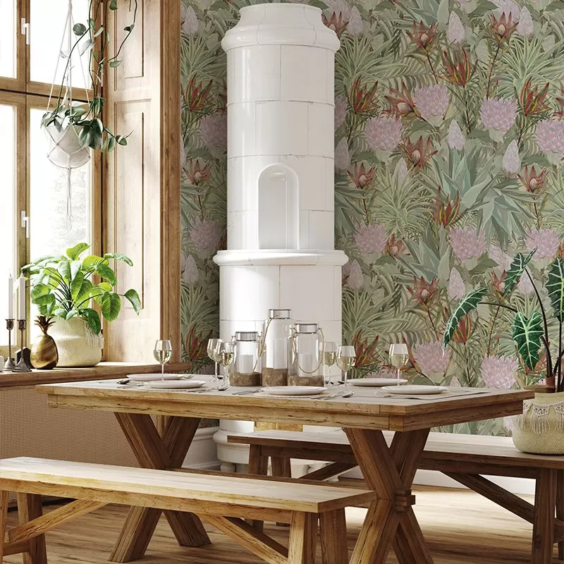 Tapet-Conebush-Safari-restaurant-rustic-vladila
