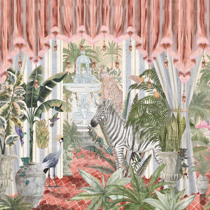 Tapet-Indoor-Tropically-model