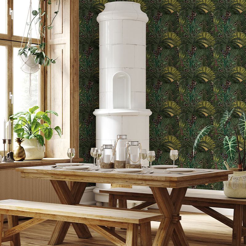 Tapet-Leopard-Palms-dining-vladila
