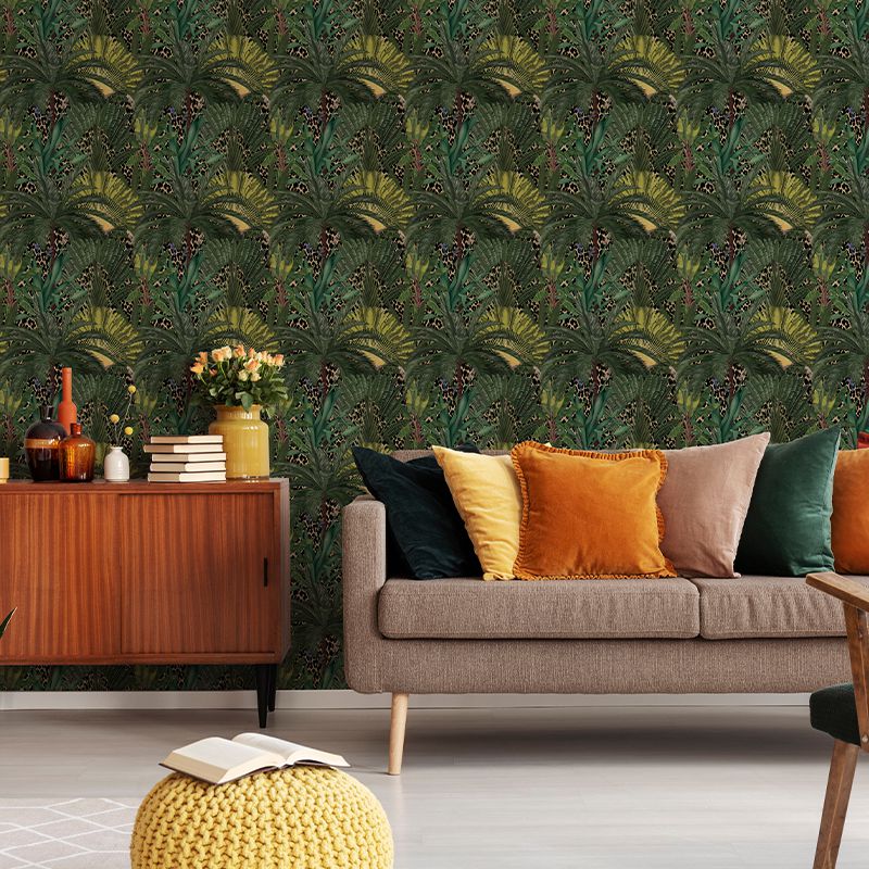 Tapet-Leopard-Palms-living-vladila