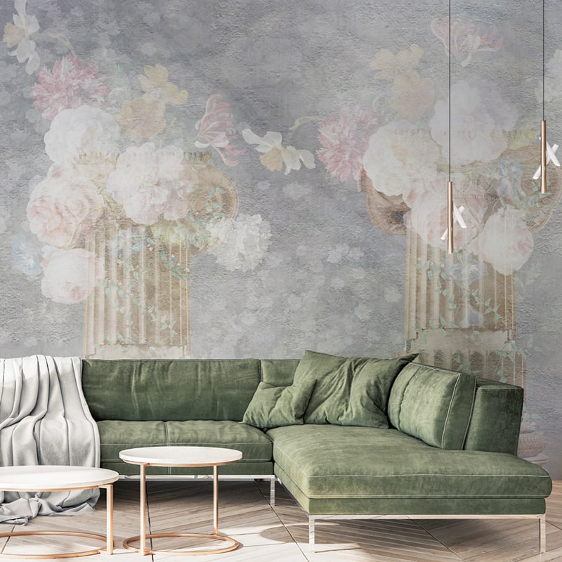 Tapet-Rosaceae-Bouquets-Vladila-wallcovering
