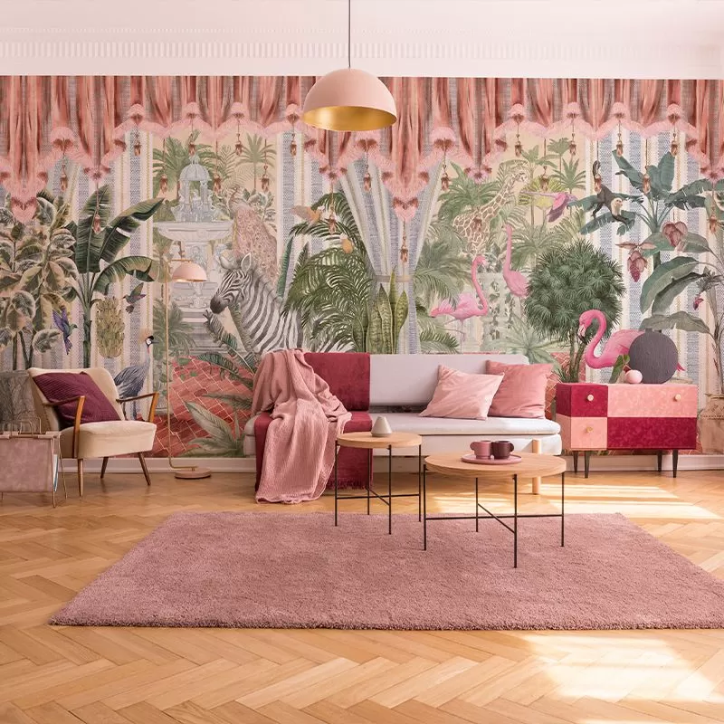 Tapet-personalizat-Indoor-Tropically-living-vladila