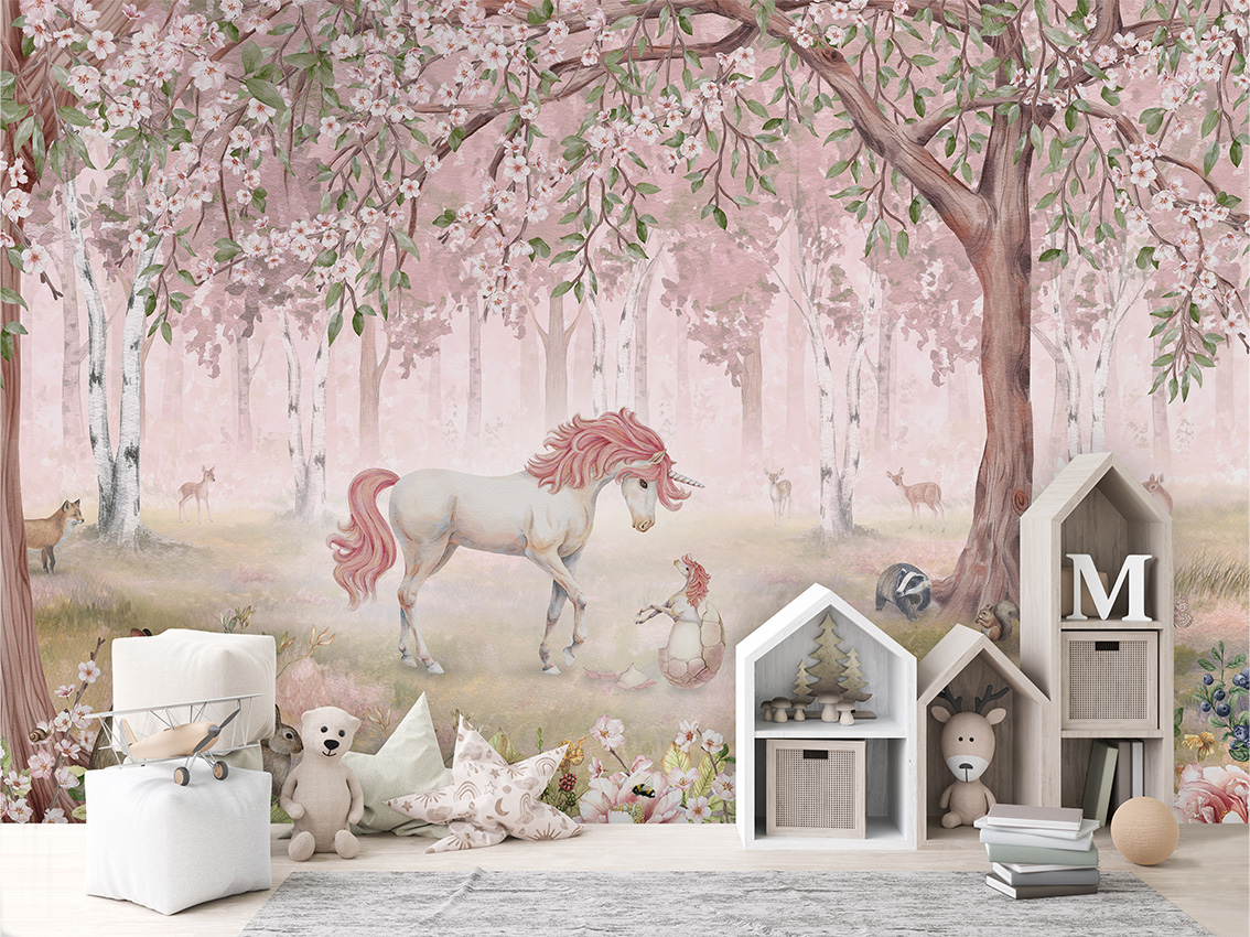 Unicorn_Forest_-_Pink_-_House_cabinets