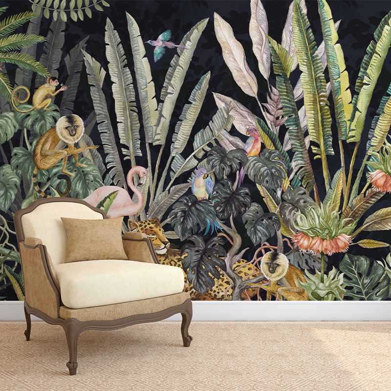 Wonderland-Jungle-in-Black_tapet_vladila_3