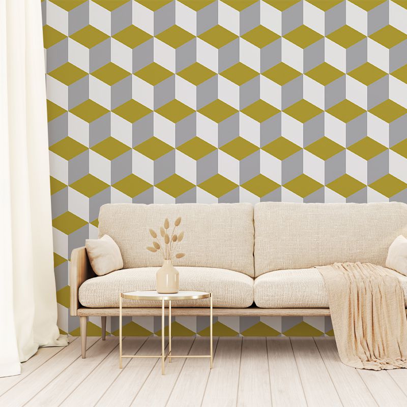 Yellow-and-White-Cube_tapet_vladila_3