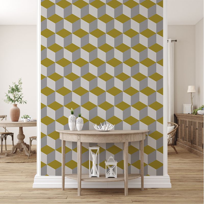 Yellow-and-White-Cube_tapet_vladila_4