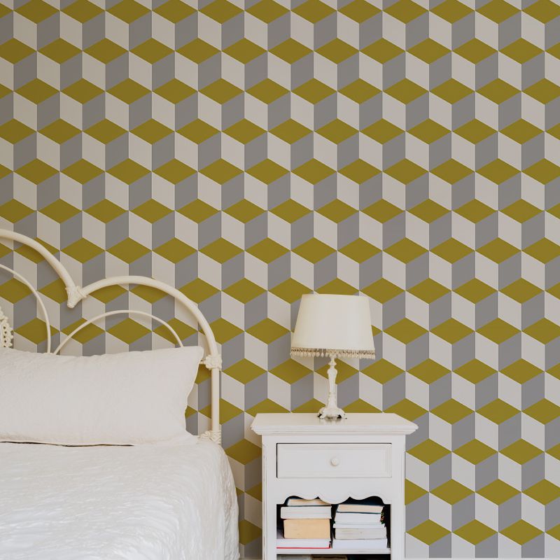 Yellow-and-White-Cube_tapet_vladila_5