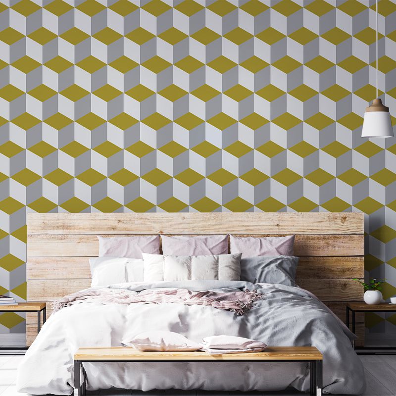 Yellow-and-White-Cube_tapet_vladila_6