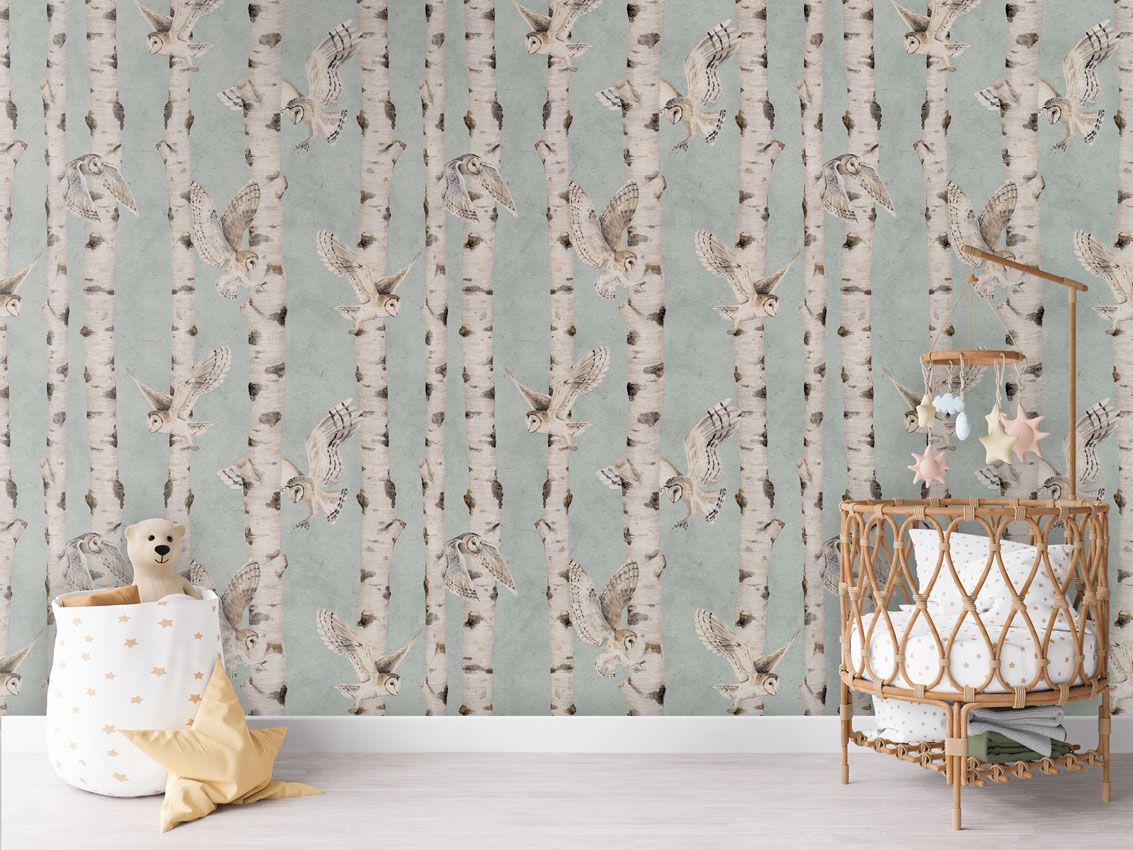 birch_and_owls_blue_-_mural_-_crib_rotan