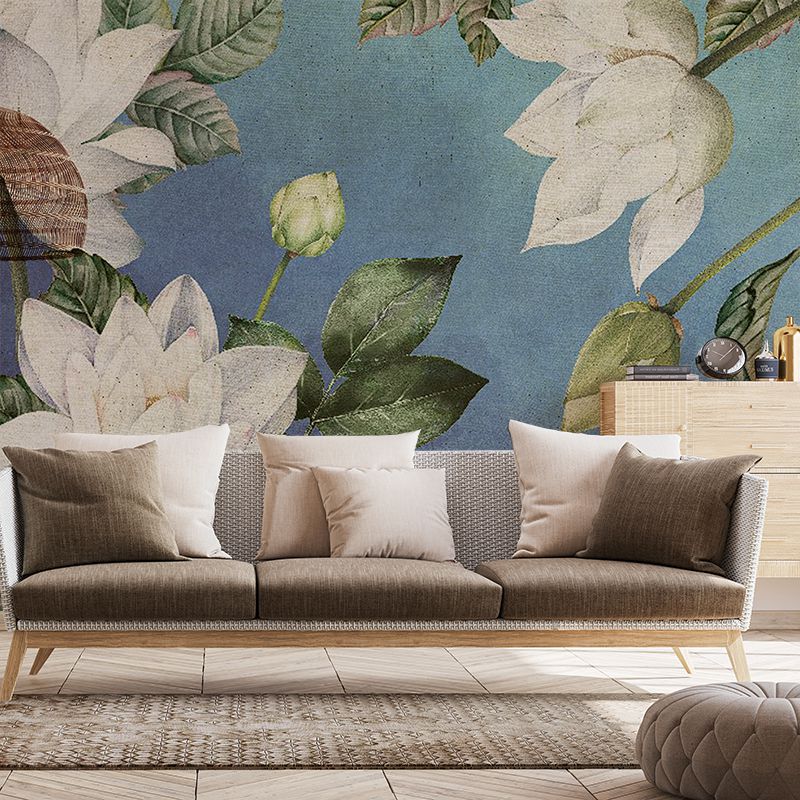 model-tapet-White-Floret-tapet-living-vladila