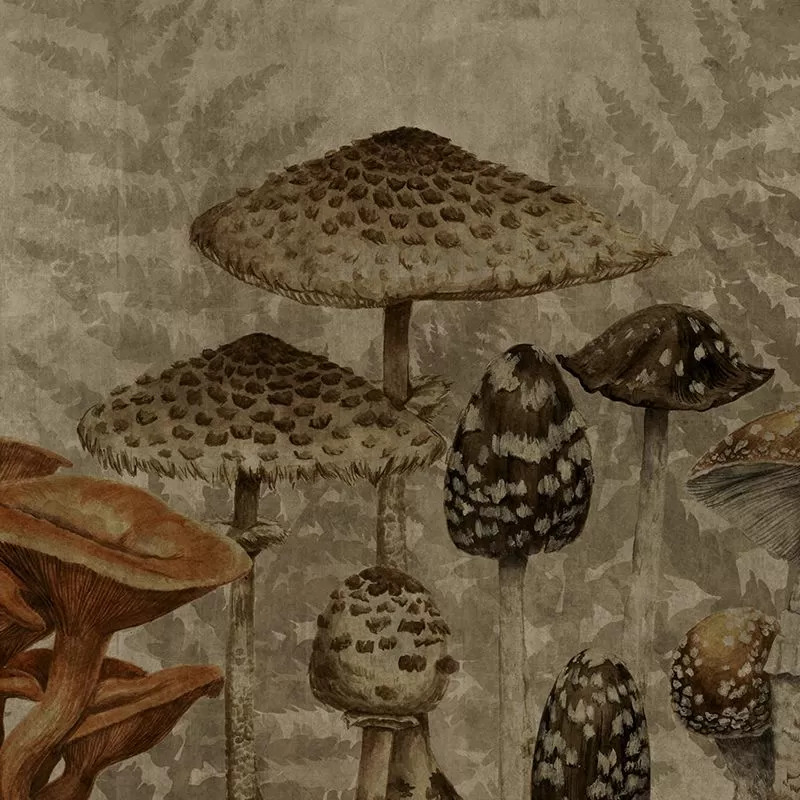 model-tapet-ciuperci-Old-Fungarium-vladila