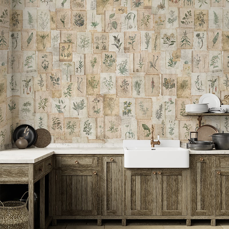 model-tapet-vintage-herbarium-1