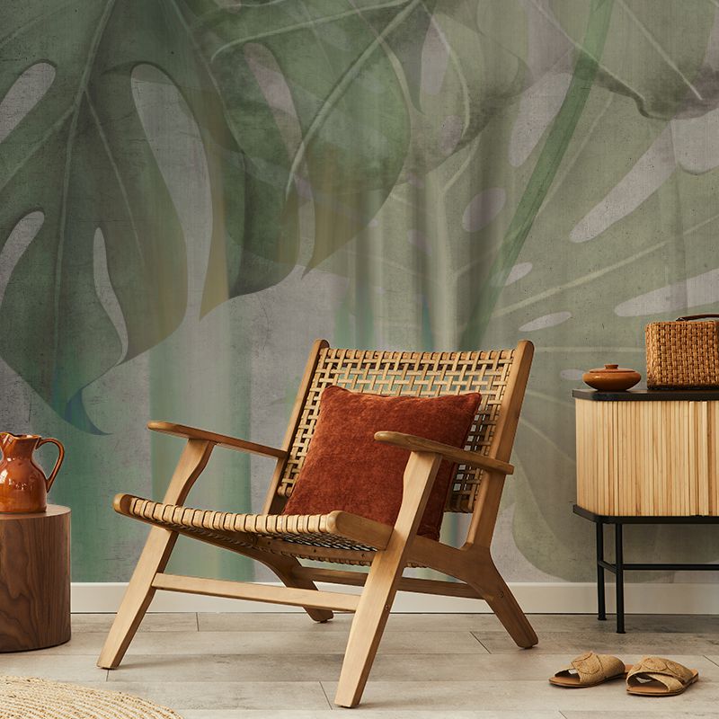 monstera-mirror-tapet-vladila