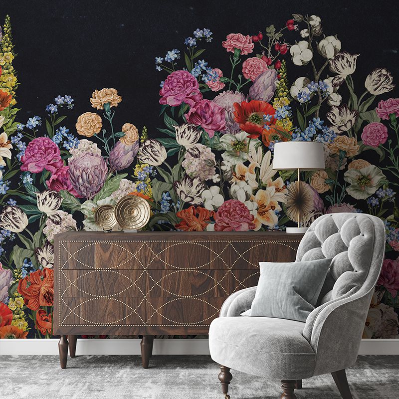 spring-mural-bouquet-dark-2
