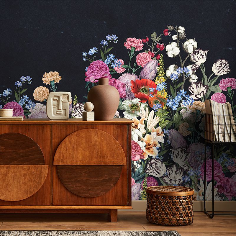 spring-mural-bouquet-dark-4