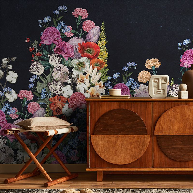 spring-mural-bouquet-dark-5