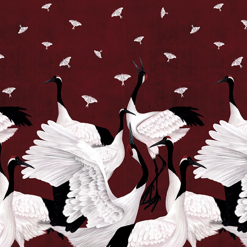 tapet-Grus-Japonesis-in-Burgundy