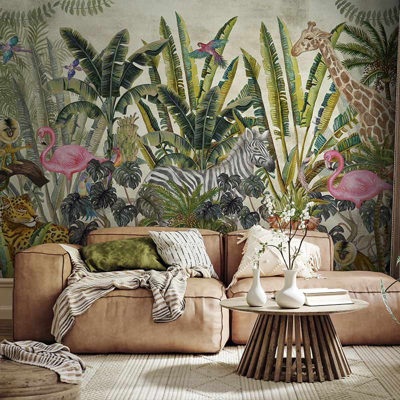 tapet-Jungleful-bright-tapet-living