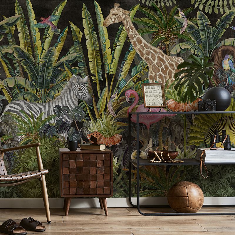 tapet-Jungleful-dark-tapet-personalizat