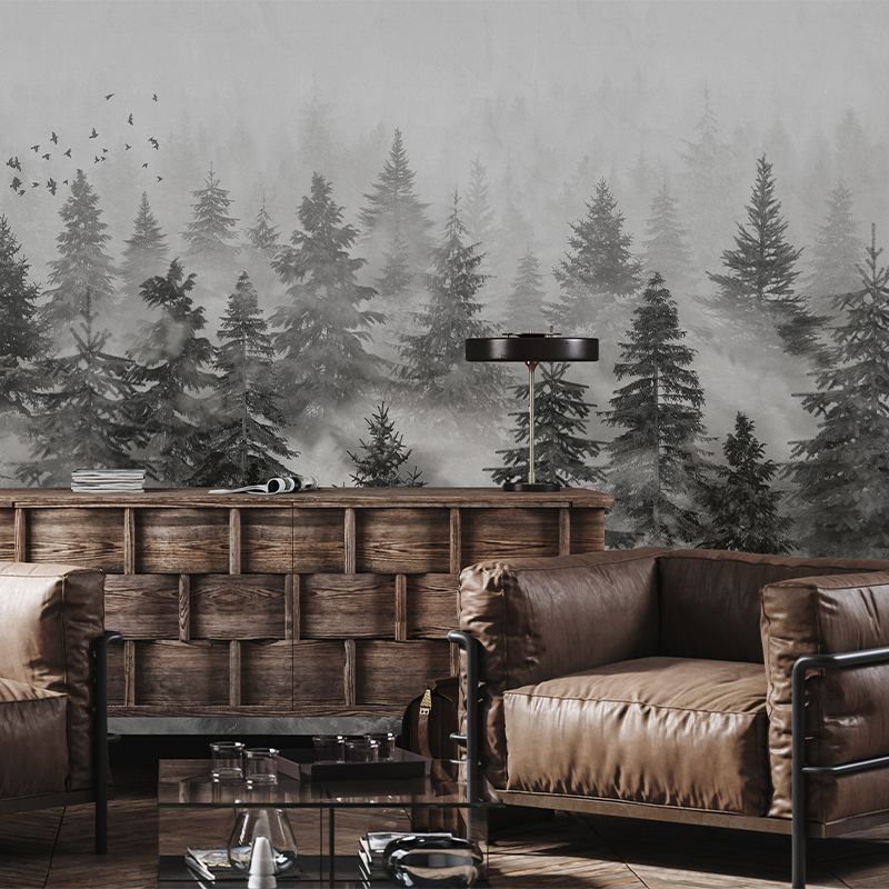 tapet-Rivian-Forest-Charcoal-tapet-personalizat-vladila