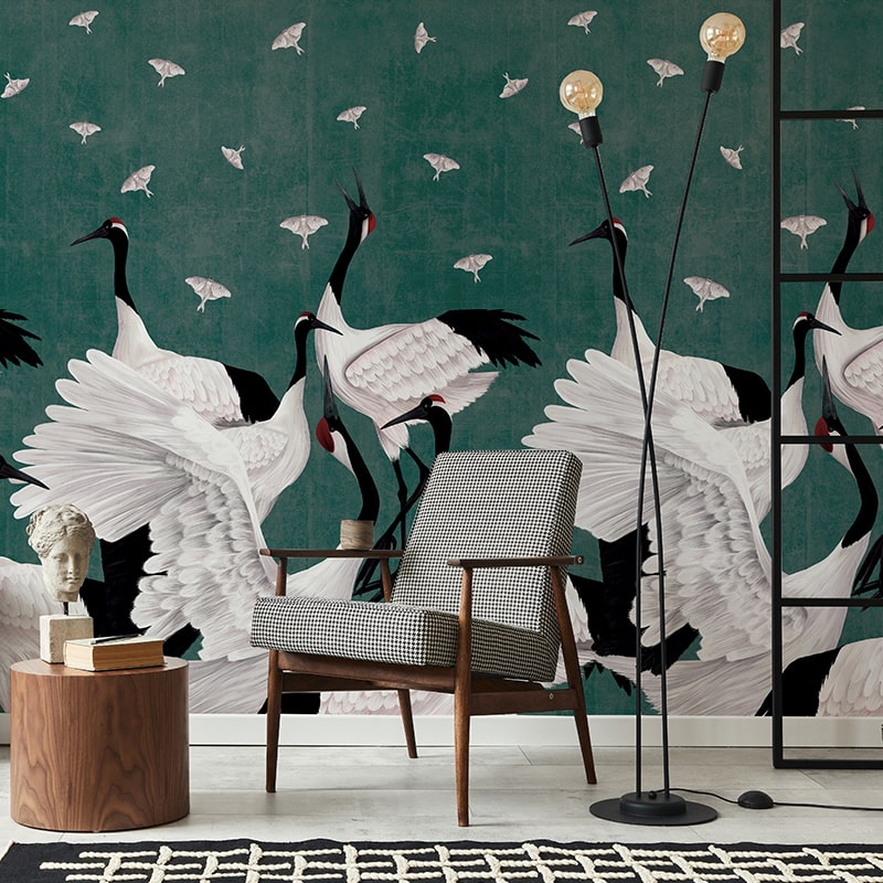 tapet-Tapet-Grus-Japonesis-in-Green-vladila